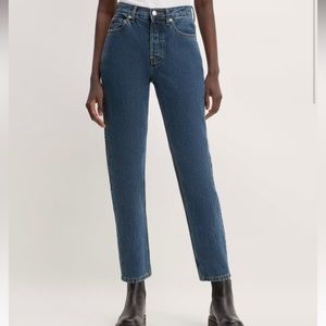 Everlane 90’s cheeky jean organic cotton medium wash size 30 tall